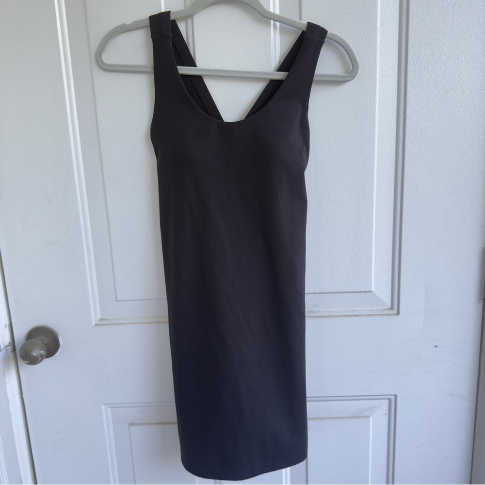 FLX‎ Affirmation Crossback Tank Mini-dress with Built-In Shorts XS